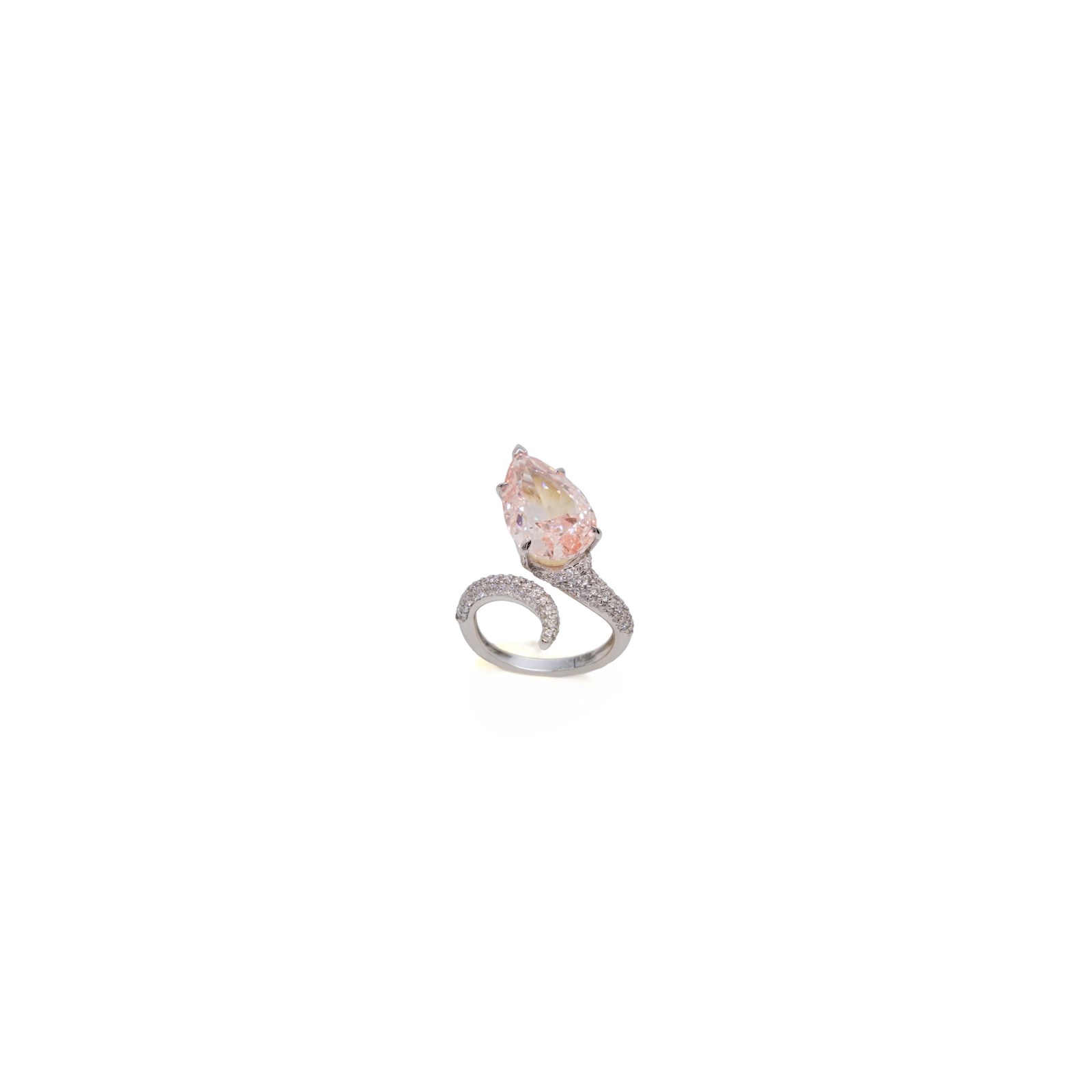Blush Serpentine Pink Diamond Ring